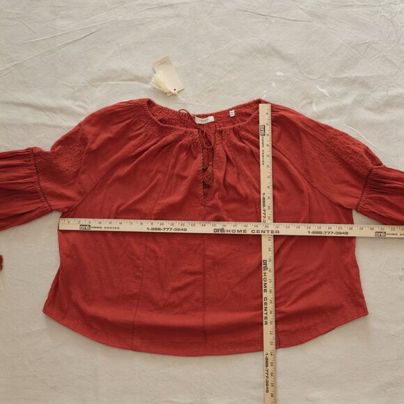 Doen Source Embroidered Gauze Top - Picture 2 of 6